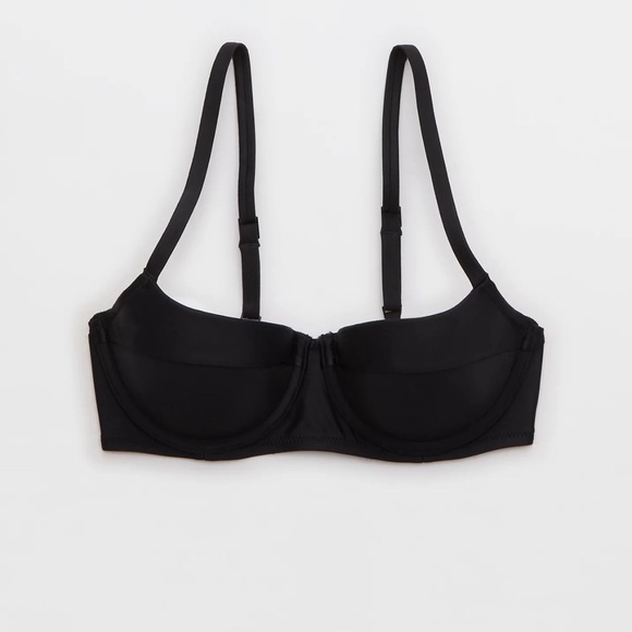 Aerie black bikini set. Underwire bikini top. - Picture 4 of 5